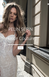 PELİN SERRİN Haute Couture - Yapımı devam ediyor. tablet
